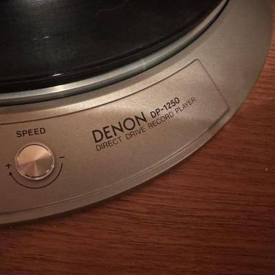 Denon Direct Drive Record Player Model DP-1250