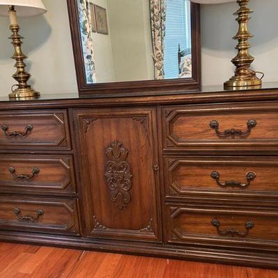 MCM Bedroom Set w/ Matching Bench 