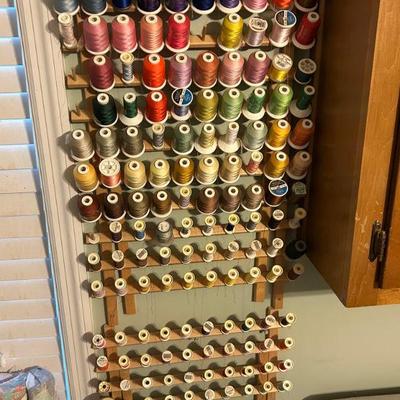 Wall Mounted Sewing Thread Holder 