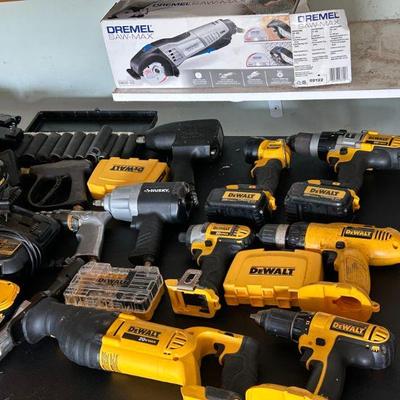 Huge Selection of Power Tools, Batteries and Battery Chargers 