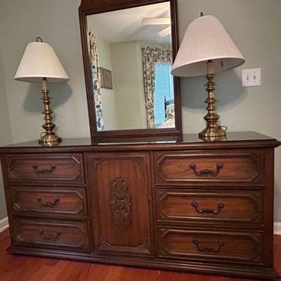 MCM Bedroom Set w/ Matching Bench 
