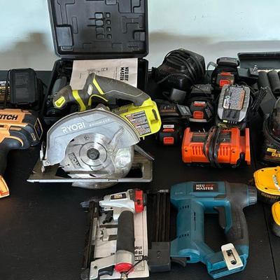 Huge Selection of Power Tools, Batteries and Battery Chargers 