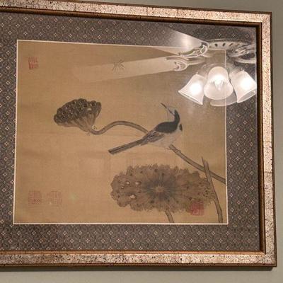 Great selection of framed artwork