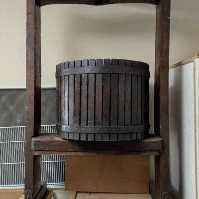 Antique Wine/Fruit Press