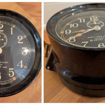 Seth Thomas Ship Clock WWII (1944)