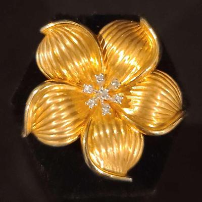 14K Diamond Pendant