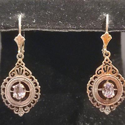 Sterling Gemstone Earrings 