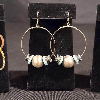 .925 Made In Italy Earrings With Gold-Tone Earrings 