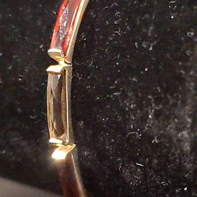 14K Gemstone Bracelet 