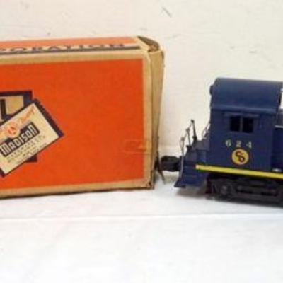 1061	LIONEL TRAIN #624 DIESEL SWITCHER LOCOMOTIVE
