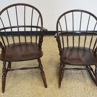 1184A	WINDSOR STYLE ROCKER & ARMCHAIR
