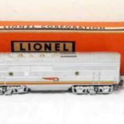 Sale Photo Thumbnail #62: 1062	LIONEL TRAIN SANTA FE, 3 PIECE TRAIN ENGINE
