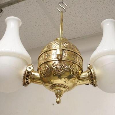 1147	ANTIQUE ANGLE LAMP, APPROXIMATELY 24 IN X 20 IN H
