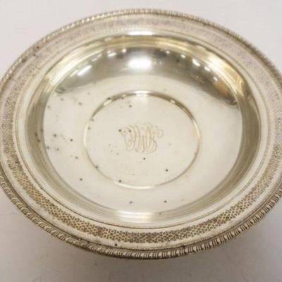 1093	STERLING SILVER BLACK STAR & FROST BOWL, 10.3 TOZ
