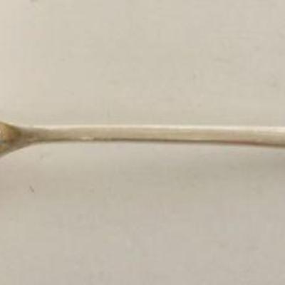 1081	STERLING SILVER LARGE SERVING SPOON, 925, 3.38 TOZ
