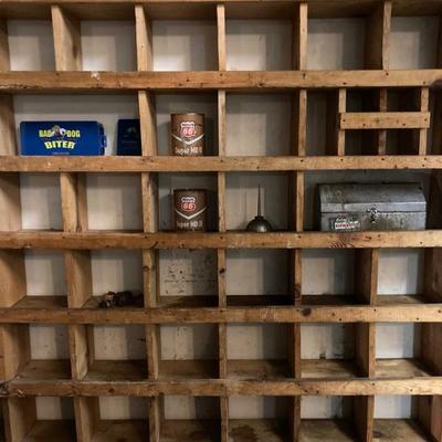 Cubby Shelving