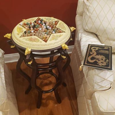 Chinese checkers game table 
