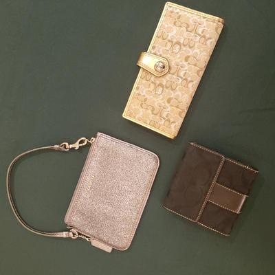 Coach pocketbooks, wallet