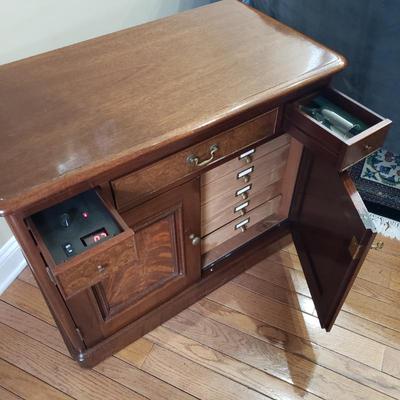 Nat Sherman cabinet humidor