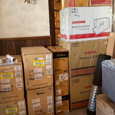 New machines in box