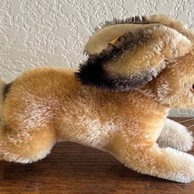 Vintage Steiff 9" X 6" Bunny Doll With Original Ear Tag