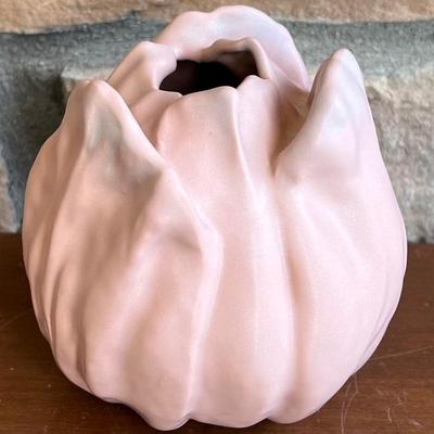 Vintage Van Briggle 5" Pottery Tulip Vase Colorado Springs
