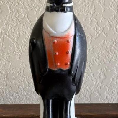 Vintage Old Crow Kentucky Straight Bourbon Advertising Plastic Crow 