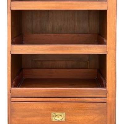 Antique 3 Drawer Cabinet With Pull Out Shelves (as Is)