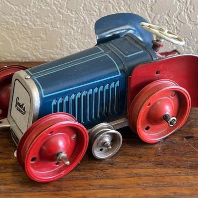Vintage Gescha 71-2 Tin Tank Crawler (as Is)