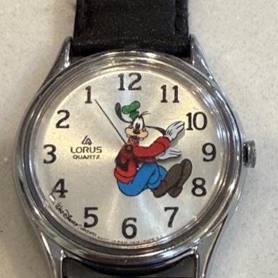 Vintage Lorus Walt Disney Goofy Watch