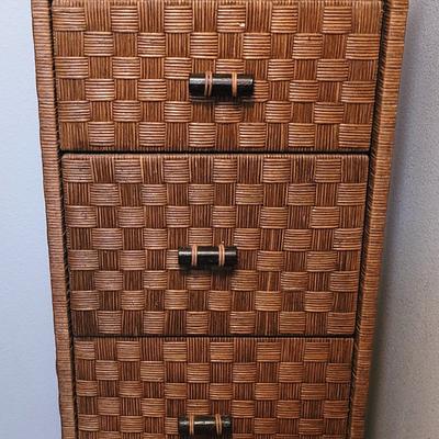 Rattan Lingerie Chest #1