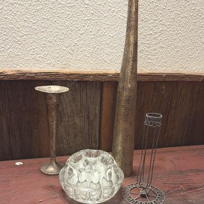Sterling Bud Vase & Others 