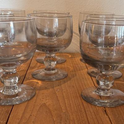 Thick Glass Chalices/Margarita Glasses 