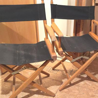 Pair of Director's Chairs 