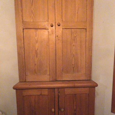 Large Vintage Kitchen Cupboard 