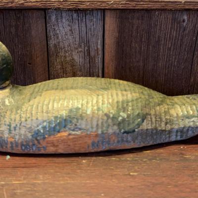 Vintage Wood Duck Decoy