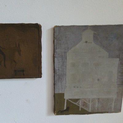 Antique Canvas Paintings 