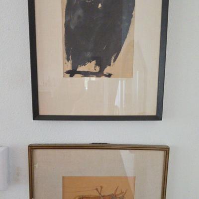 Owl and Donkey Art