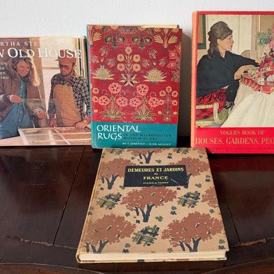 "Demures Et Jardins De France" 1953/Martha Stewart/Vogue/Others 