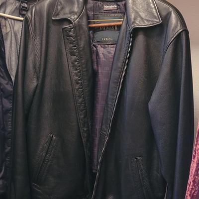 Danier Black Leather Jacket
