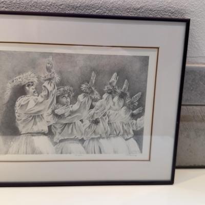 Ka Pua Print. Kathy Long Artist