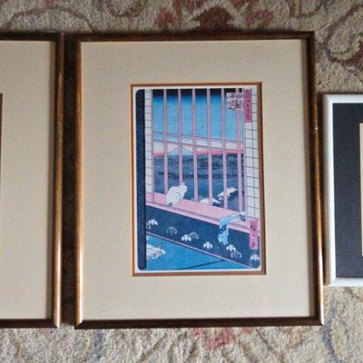 "Cat in the Window" & "The Favorite Cate" MOMA Prints 