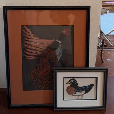 Bird Pictures, Artist Unknown