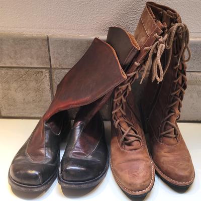 Women's Leather Boots SZ 8.5