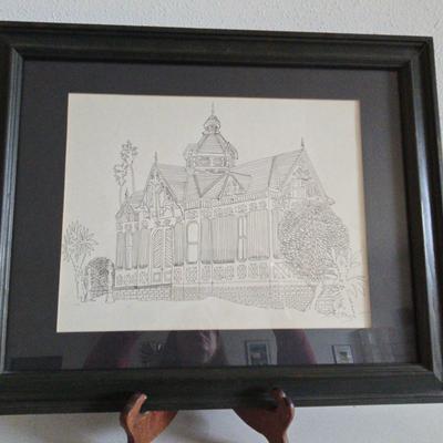 Gingerbread House Sketch/Drawing 