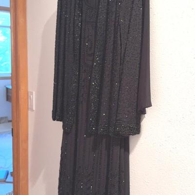 Marina Bresler Beaded Gown/Karen Miller Evening Dress