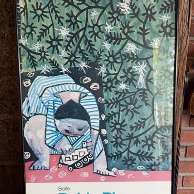 Pablo Picasso Exhibit Poster c 1981