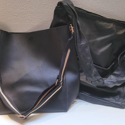 Leather Shoulder Bag and Other
