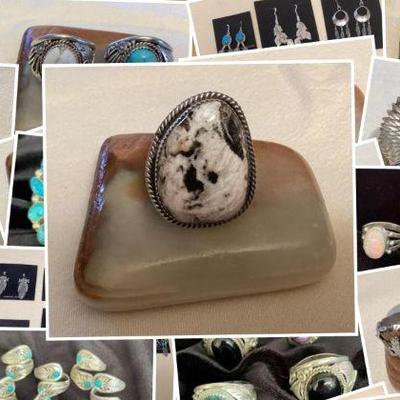 NAVAJO STERLING JEWELRY SALE CTBids Online Auction • Bidding Ends 04/10/25 • Pickup 04/12/25
This auction features a very large...