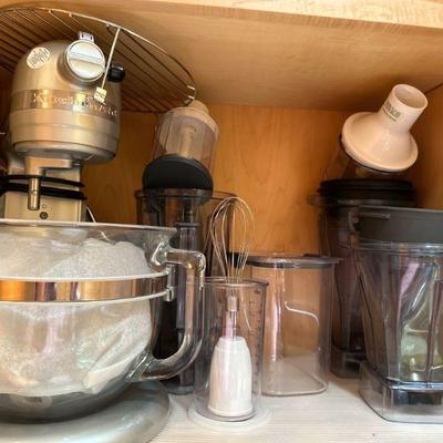 Kitchen Aid mixer & accessories